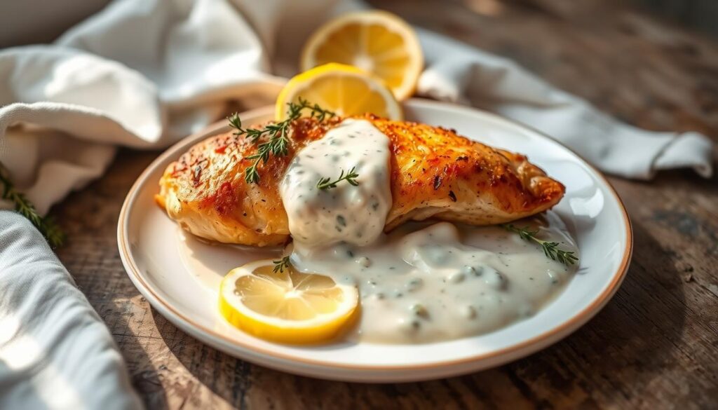 Piccata de poulet au citron