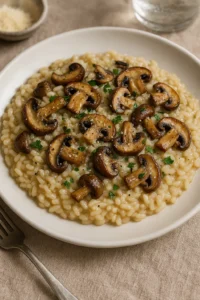 Read more about the article Risotto champignons Thermomix : 7 astuces crémeuses