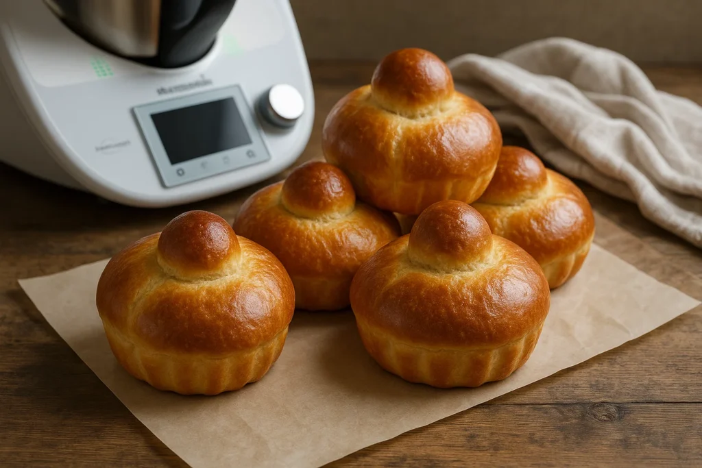 brioches thermomix moelleuses