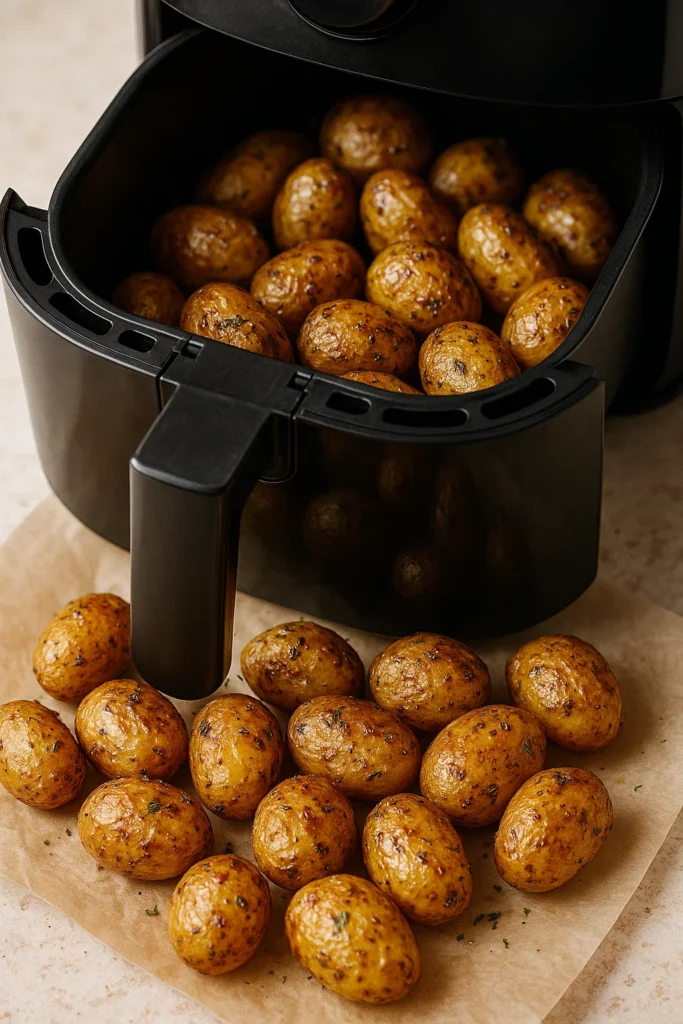 Pommes de terre grenaille au Airfryer : La recette croustillante et rapide