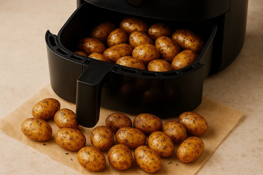 Pommes de terre grenaille au airfryer