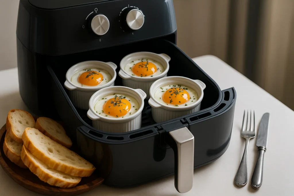 Œufs cocotte au Airfryer : 3 raisons de les adopter pour un brunch gourmand