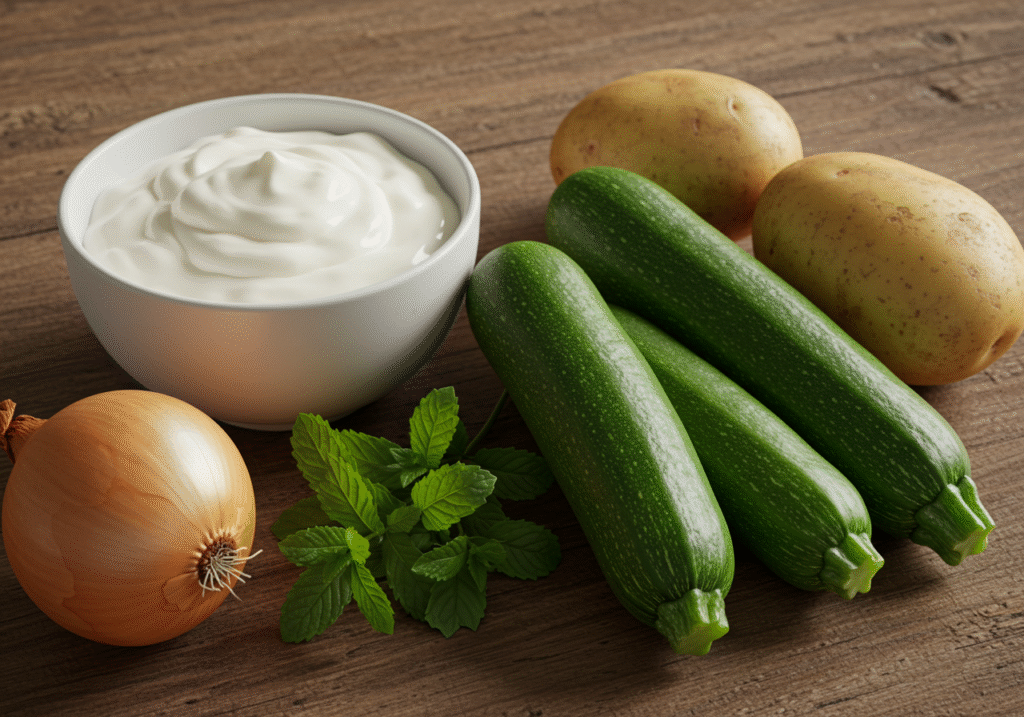 Velouté courgette Thermomix