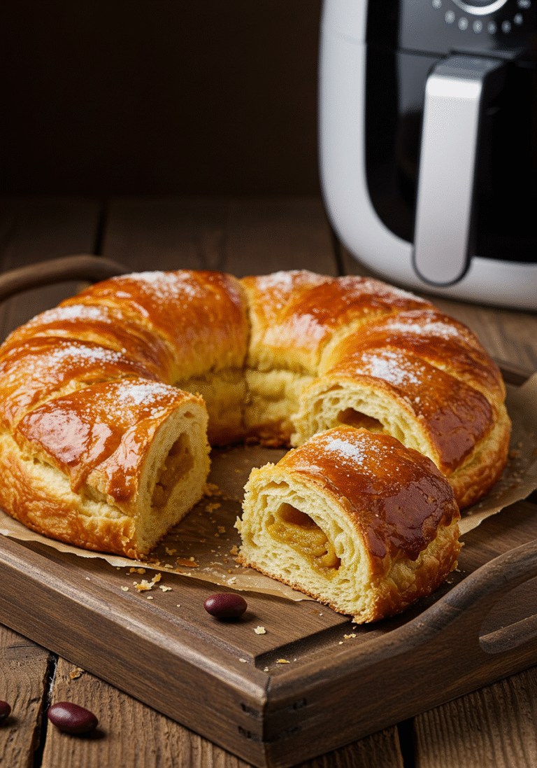 Galette des rois frangipane au Airfryer