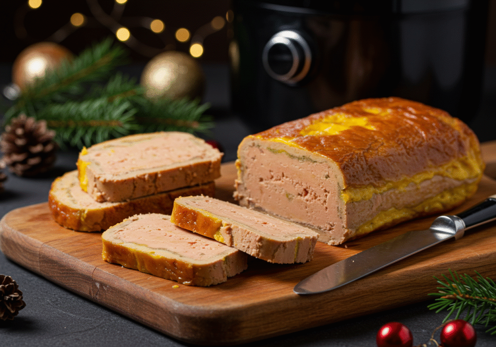 Terrine de foie gras au airfryer